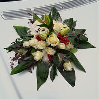 Blumenstyling Inge Daser - Hochzeit Autoschmuck