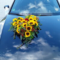 Blumenstyling Inge Daser - Hochzeit Autoschmuck