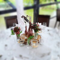 Blumenstyling Inge Daser - Hochzeit Tischschmuck