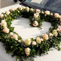 Blumenstyling Inge Daser - Hochzeit Autoschmuck