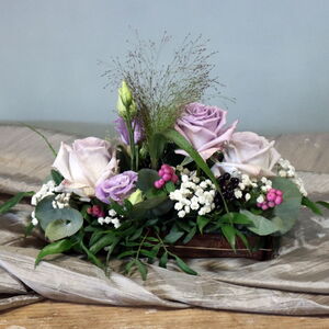 Blumenstyling Inge Daser - Hochzeit Tischschmuck