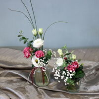 Blumenstyling Inge Daser - Hochzeit Tischschmuck